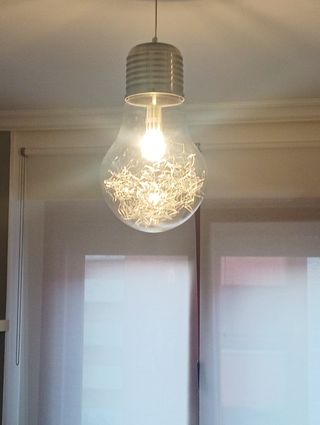 LAMPARA TECHO ESTILO BOMBILLA