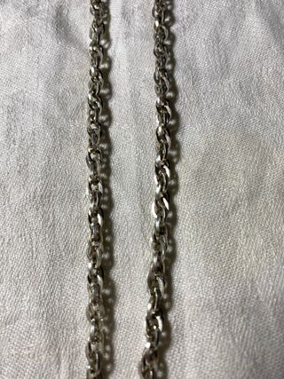 Cadena plata acero inoxidable