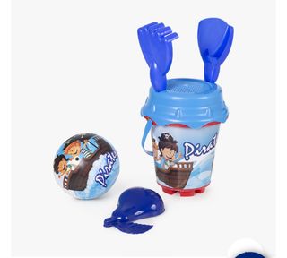 Mochila juguetes playa piratas