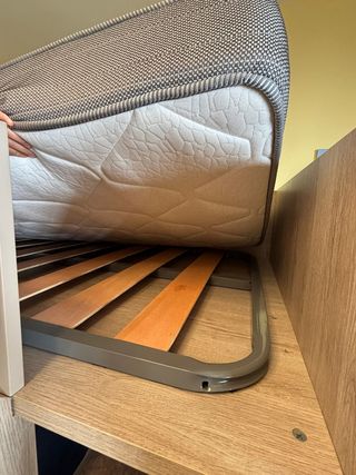 Literas Juvenil de madera en forma de L