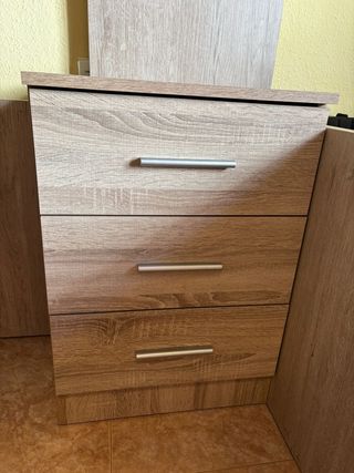 Literas Juvenil de madera en forma de L