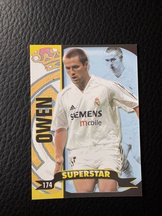 Cromo Owen Real Madrid