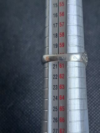 Anillo plata 925 ónix rojo