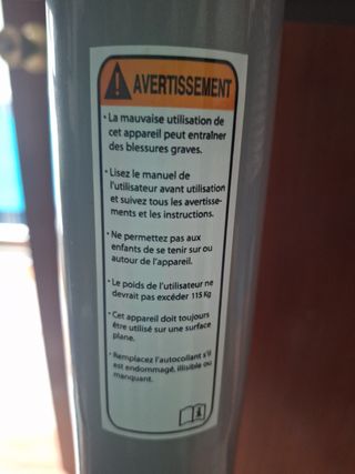 Bicicleta estática ejercicio