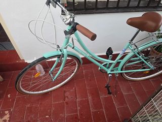 Bicicleta paseo mujer vintage