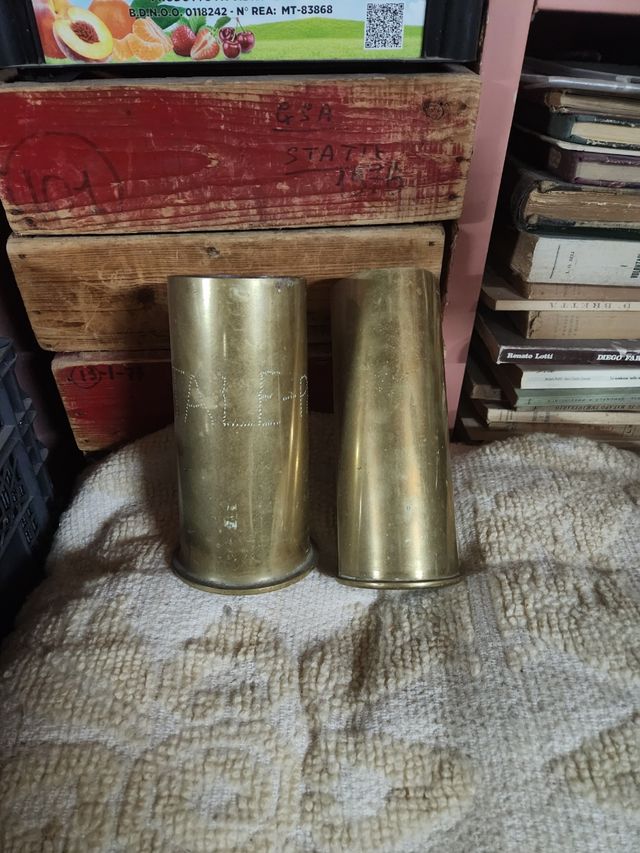 Bossoli inermi militari