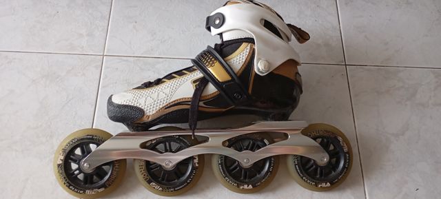 Patines velocidad Fila ruedas 100mm