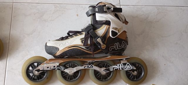 Patines velocidad Fila ruedas 100mm