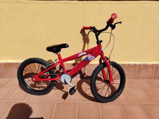 Bicicleta Spiderman 16" Niño