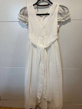Vestido mango niña