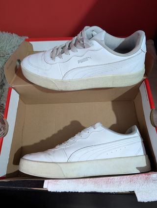 Zapatillas Puma blancas