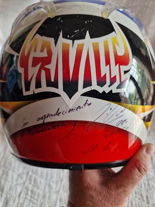 ✨️Casco Alex Criville. Está nuevo firmado✨️