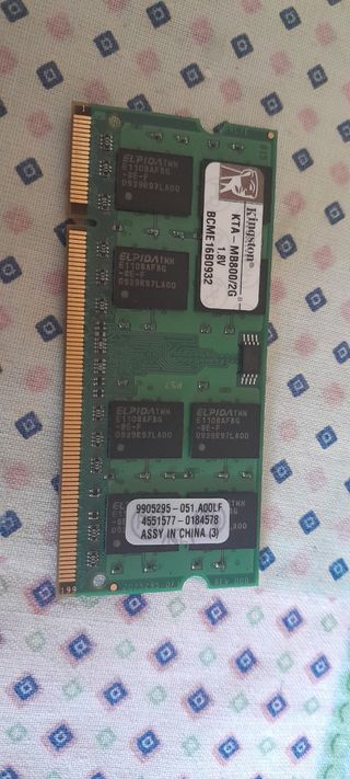 Kingston - Memoria RAM DDR2 portátil. 2Gb
