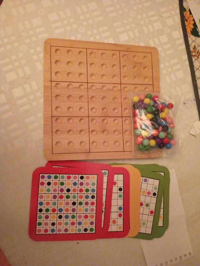 Juego de Sudoku de Madera