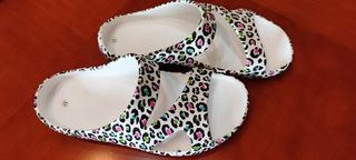 Zuecos mujer multicolor talla 38