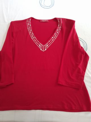 Jersey rojo Cappuccini - Talla 7