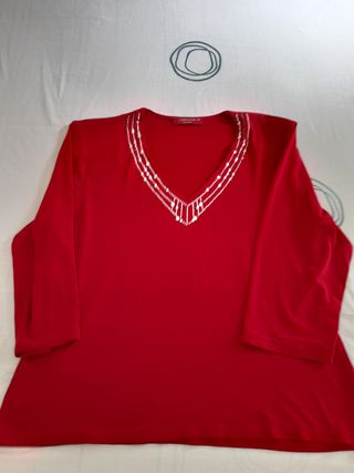 Jersey rojo Cappuccini - Talla 7