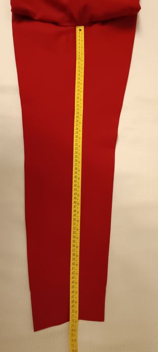 Pantalón Zara rojo mujer -talla 42