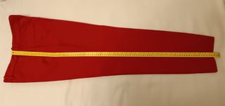 Pantalón Zara rojo mujer -talla 42