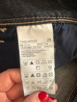 Vaqueros BENETTON Push Up