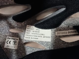 Casco bici negro - Talla L