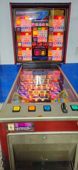 Máquina Pinball tragaperras Euro Bingo 7 Cirsa