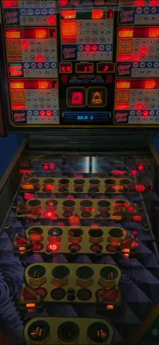 Máquina Pinball tragaperras Euro Bingo 7 Cirsa