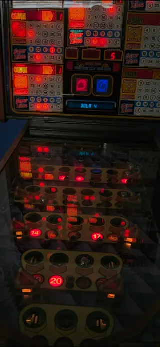 Máquina Pinball tragaperras Euro Bingo 7 Cirsa