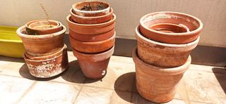 Macetas de Terracota - 11 piezas