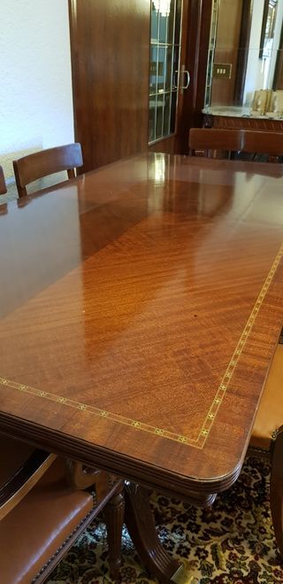 Mesa Comedor Clásica Madera
