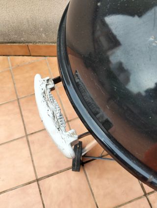 Barbacoa Weber negra