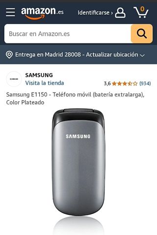 Samsung GT-E1150 di Movistar