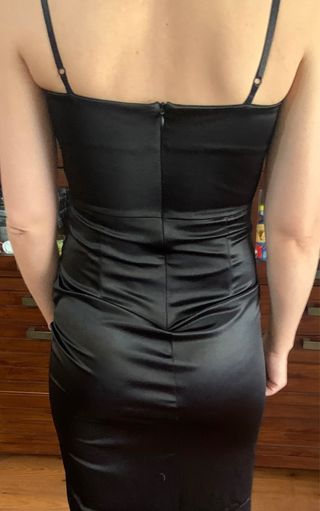 Elegante vestido de fiesta largo