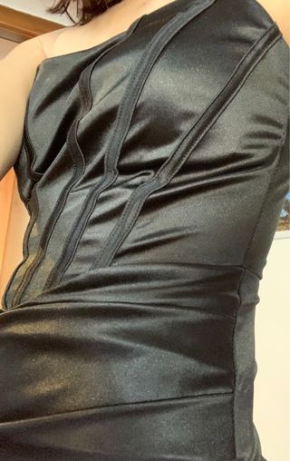Elegante vestido de fiesta largo