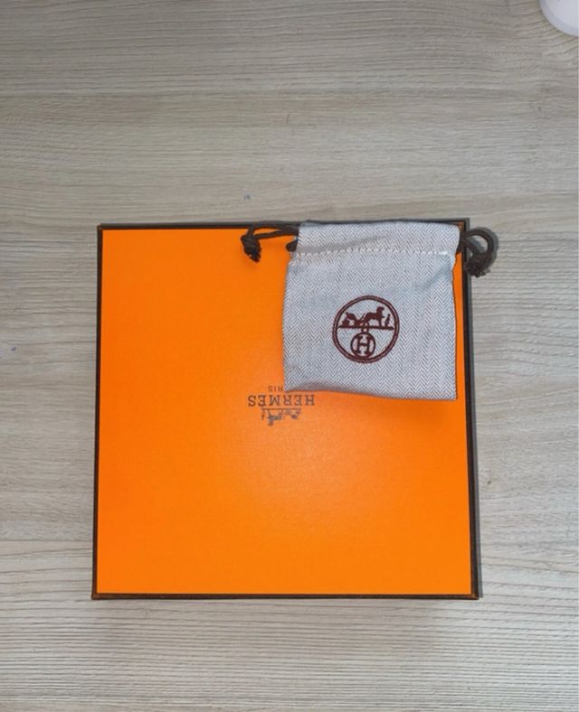 Cinturón Hermès - Negro y Plata