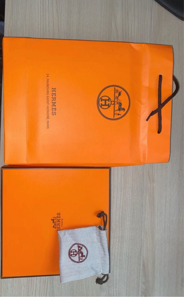 Cinturón Hermès - Negro y Plata