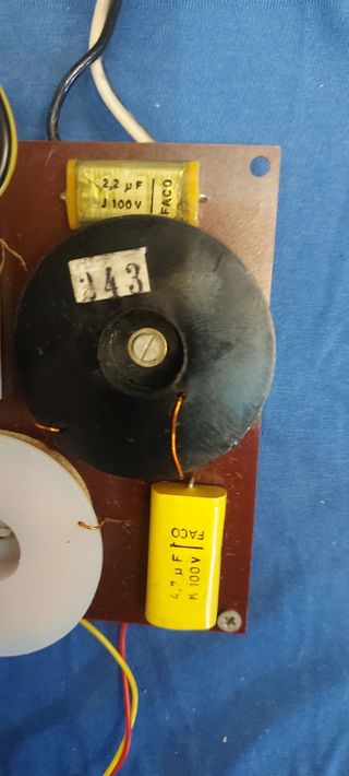 Lote 2 Filtros audio Bettor 30w 8 ohmios