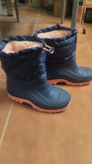 Botas agua niña talla 29