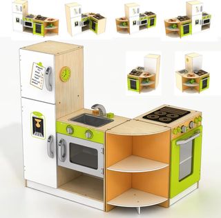 Cocinita juguete madera infantil