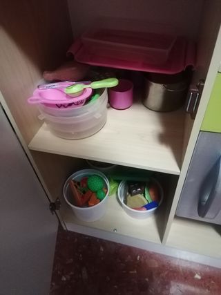 Cocinita juguete madera infantil