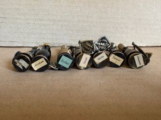 Miniature in Ottone, Vintage Teppich