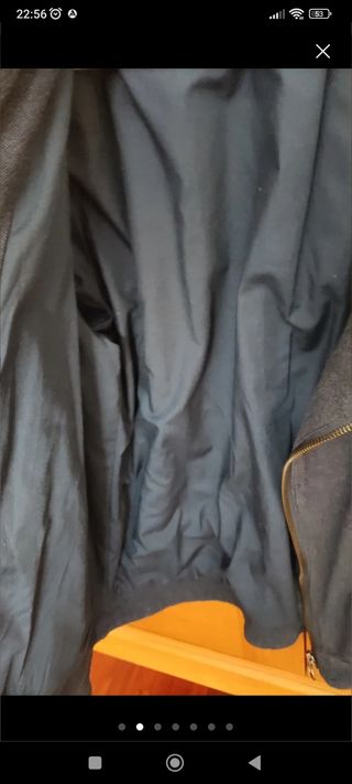 Cazadora Zara Man XXL - Azul