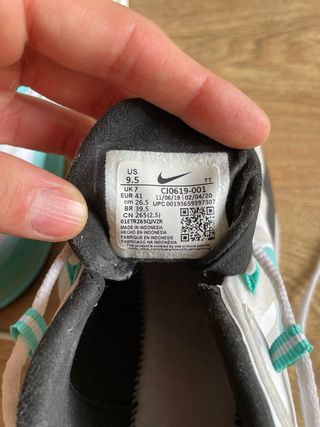 Nike Air Max 270 React - Blancas y Turquesa