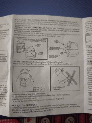 Calentador agua instantáneo