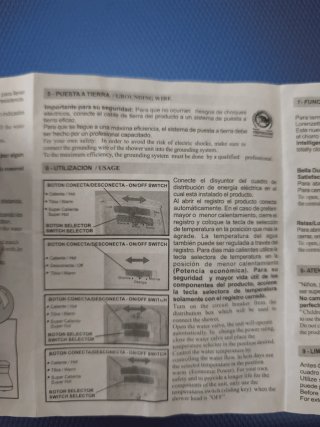 Calentador agua instantáneo
