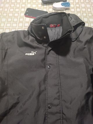 Chaquetón Puma negro - largo