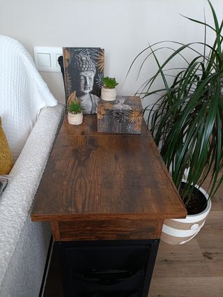 Mesita auxiliar vintage 60x34cm