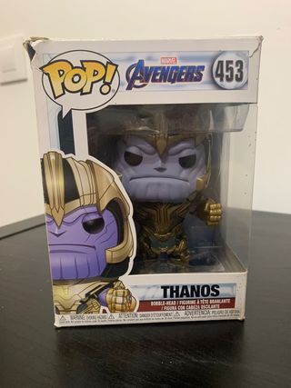 FunkoPop Thanos 453. Caja con Rasguños.