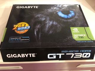 Gigabyte GeForce GT 730 - 2GB. Nueva, a estrenar.
