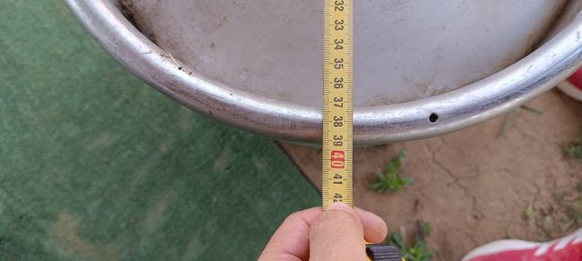 Barril Estrella Galicia vacio de 50 litros.